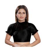 Women's Silk Short Sleeves Saree Blouse