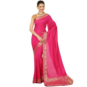 Banarasi Silk Works Women's Yellow Katan Zari  Saree with Blouse piece 1