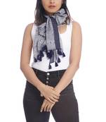 Grey Floral Print Scarf to keep you updated with the Latest Fashion