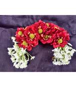 Red Yellow Gold  Hair Gajara