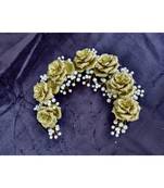 Gold Yellow Gold  Hair Gajara