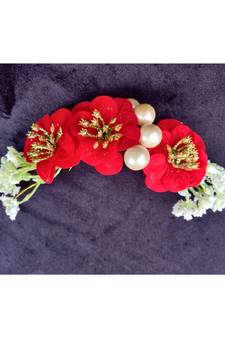 Red Yellow Gold  Hair Gajara