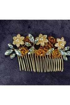 Yellow Yellow Gold  Hair Brooch