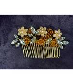 Yellow Yellow Gold  Hair Brooch