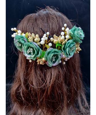 Green Yellow Gold Hair Veni 3