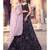 Black And Purple Sequence Embroidered Lehenga Choli