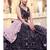 Black And Purple Sequence Embroidered Lehenga Choli