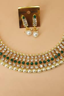 Multicolor agate necklace-sets