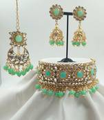 Multicolor agate necklace-sets