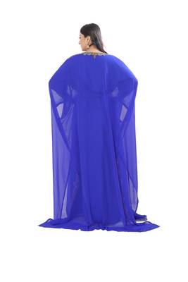 Dubai Moroccan Kaftan Arabic Abaya Maxi Caftan Farasha Party Wear Wedding Stylish Women Dress 4