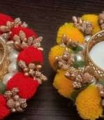 Diwali Decoration Diyas Set of 2 Designer Diyas