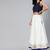 Geroo Jaipur White Cotton Skirt with Crop Top
