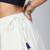 Geroo Jaipur White Cotton Skirt with Crop Top