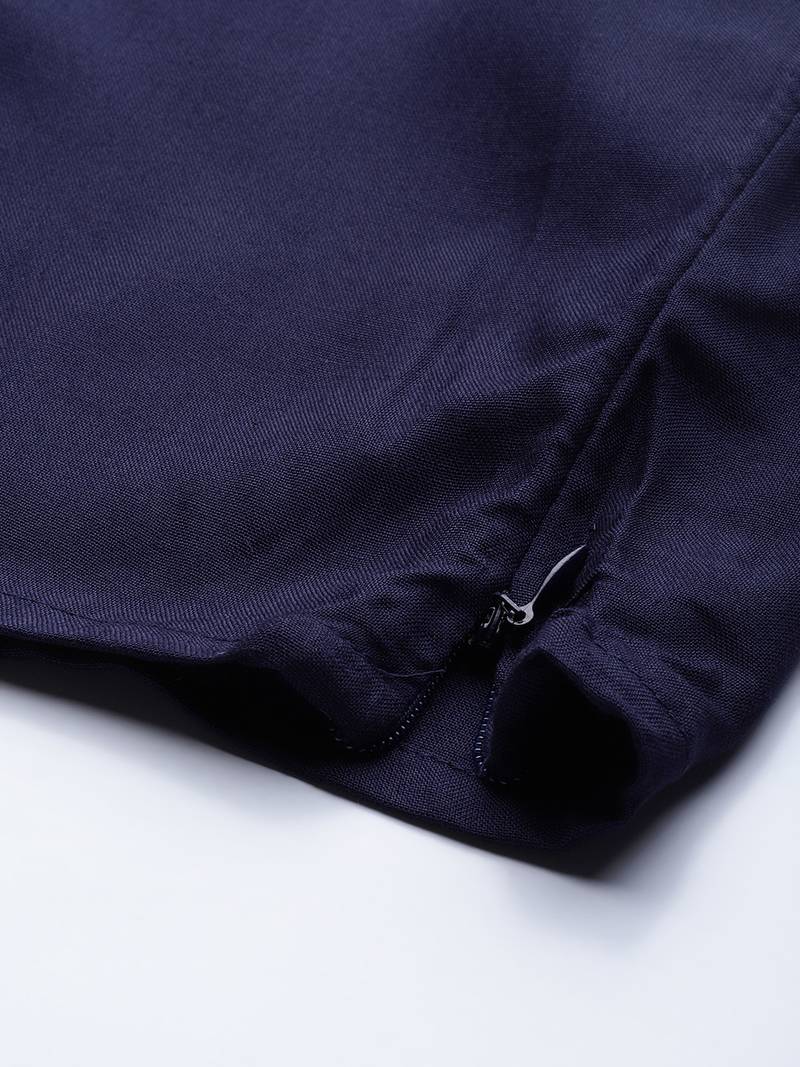 Geroo Jaipur Maxi Red Cotton Skirt with Sleveless Crop Top