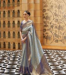 Sky Blue Sarees - Buy Sky Blue Sarees 