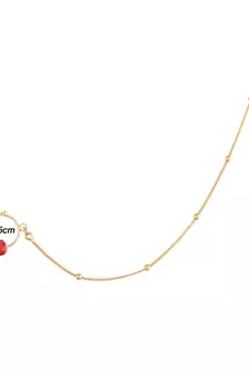 Gold Plated Traditional Ethnic Bridal Nose Ring Nath without piercing with Pearl Chain Encased with  