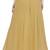 Beige plain chiffon palazzo-pants
