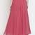 Pink plain chiffon palazzo-pants