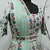 Pista Green Multi-thread and Sequince with gota patti Embroidered Georgette Semi-stitched Lehenga