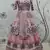 Pink Multi-thread, Sequins, and gota patti Embroidered Georgette Semi-stitched Lehenga