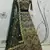 Dark Green Multi-thread, Sequins & gota patti Embroidered with all over diamond pasting Georgette Semi-stitched Lehenga