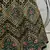 Dark Green Multi-thread, Sequins & gota patti Embroidered with all over diamond pasting Georgette Semi-stitched Lehenga