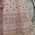 Powder Pink Multi-thread with gota patti Embroidered Georgette Semi-stitched Lehenga