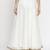White plain polyester skirts