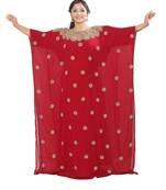 Muslim Kaftan Women Dress Abaya Maxi Islamic Long Sleeve Arab Dress