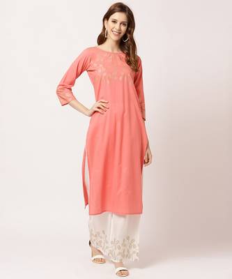 Pink digital print cotton salwar 1