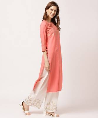 Pink digital print cotton salwar 3