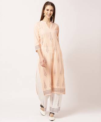 Pink digital print cotton salwar 1