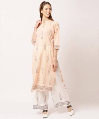 Pink digital print cotton salwar 2