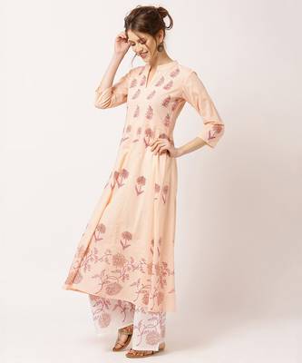 Pink digital print cotton salwar 2