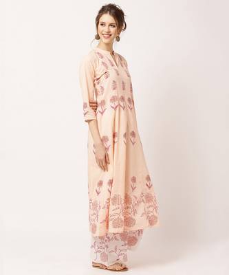 Pink digital print cotton salwar 3
