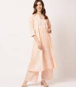 Pink digital print cotton salwar