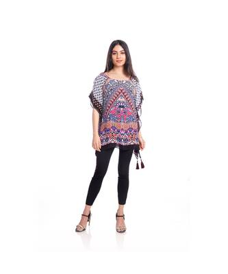 Multicolor Abstract Print Kaftan Top to keep you updated with the Latest Fashion 2