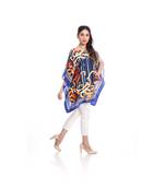 Blue Abstract Print Kaftan Tunic to keep you updated with the Latest Fashion