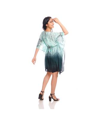 Green OmbreyPaisley Print Kaftan Tunic to keep you updated with the Latest Fashion 5