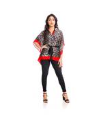 Red and Black Animal Print Kaftan Shirt to keep you updated with the Latest Fashion