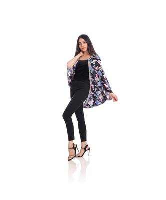 Black Floral Print Cape to keep you updated with the Latest Fashion 2