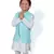Zipped Embroidered Jacket with Kurta and Pyajama