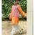 Flower Print Jacket with Kurta and Pajama