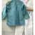 Flower Print Jacket style Kurta and Pajama