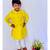 One Side Embroidered Kurta with Pajama