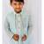 Open Jacket Embroidered Kurta with Pajama