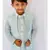 Open Jacket Embroidered Kurta with Pajama
