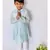 Open Jacket Embroidered Kurta with Pajama