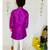 Purple Kurta with Dhoti