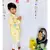 Yellow Embroidered Kurta with Pink Chudidar